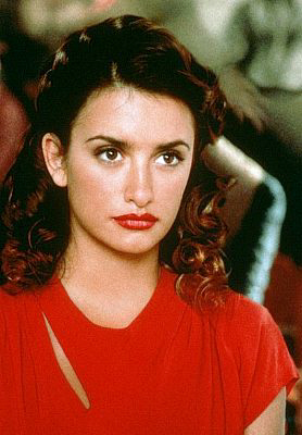 Pen�lope Cruz, protagonista del filme: una joven bastante gritona e hist�rica.