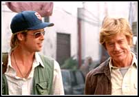 Brad Pitt y Robert Redford ya coincidieron en "El r�o de la vida"