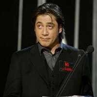 Bardem, uno de los triunfadores de la ceremonia, que tambin se apunt a decir "no".