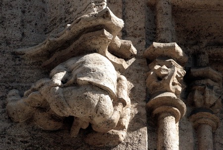 Una imagen de la Lonja que aparece poco en las guías turísticas: el auténtico 'Penetreitor' Una imagen de la Lonja que aparece poco en las guías turísticas: el auténtico 'Penetreitor'
