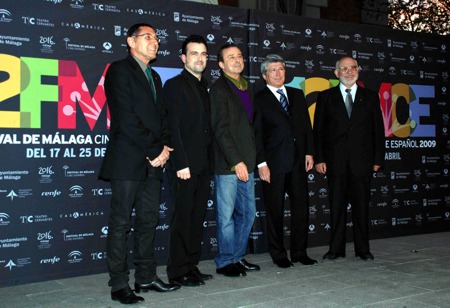 Acto de presentaci&oacute;n del Festival de M&aacute;laga 2009