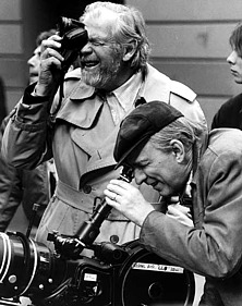 Ingmar Bergman y Sven Nykvist, su director de fotograf&iacute;a