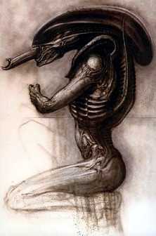 Diseño de Giger para 'Alien 3' Diseño de Giger para 'Alien 3'