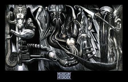 'Anima mia' obra de Giger instalada en su museo en Gruyères 'Anima mia' obra de Giger instalada en su museo en Gruyères