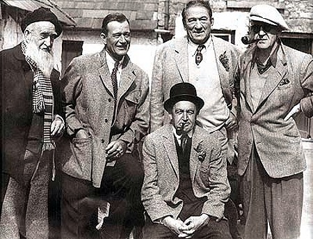 John Ford en Irlanda, con parte del equipo de 'El hombre tranquilo' John Ford en Irlanda, con parte del equipo de 'El hombre tranquilo'