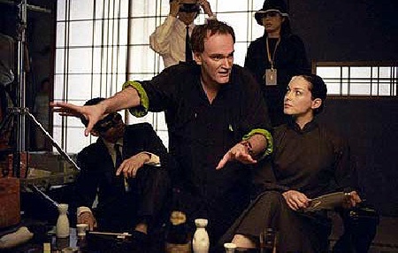 Tarantino dirigiendo 'Kill Bill'