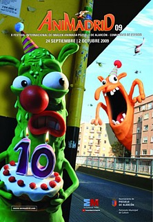 Cartel de Animadrid 2009