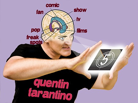 Monogr&aacute;fico de Quentin Tarantino. Dise&ntilde;o: Jorge de Soto
