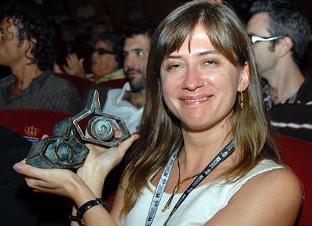 La ganadora del primer premio, Alexandra Westmeier 