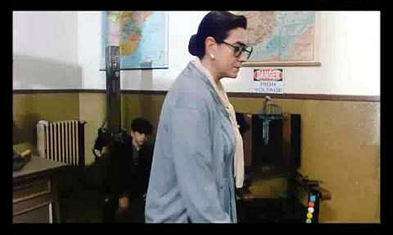 El cortometraje es un valiente plano secuencia de doce minutos sin corte alguno El cortometraje es un valiente plano secuencia de doce minutos sin corte alguno