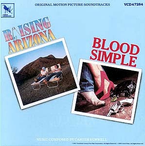 Raising Arizona fue editada en un disco junto con Sangre fácil, de Carter Burwell Raising Arizona fue editada en un disco junto con Sangre fácil, de Carter Burwell