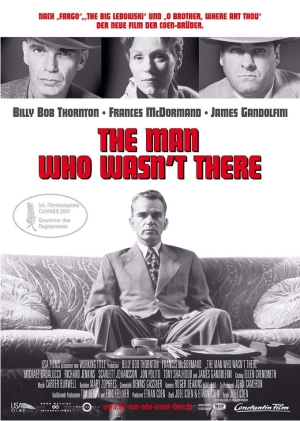 El hombre que nunca estuvo allí es probablemente la única de sus películas que contiene no sólo un crimen perfecto, sino dos