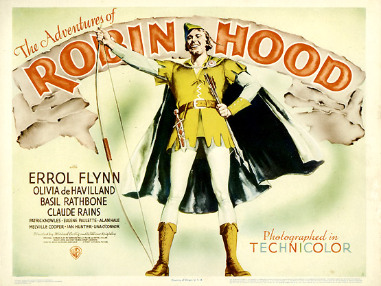 Robin de los bosques (Michael Curtiz y William Keighley, 1938) Robin_Hood-flynn-4