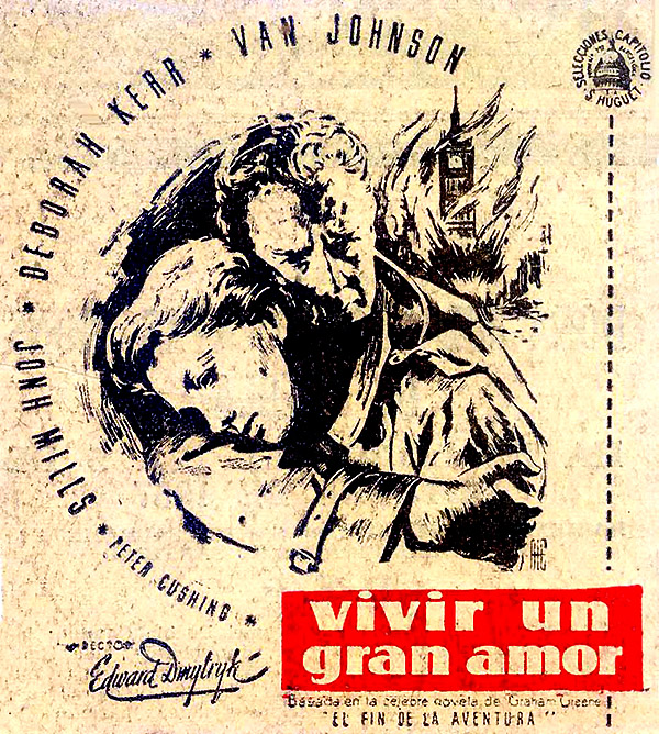 Vivir un gran amor corresponde a este último periodo, y concretamente fue rodada en 1954 vivir-un-gran-amor-1
