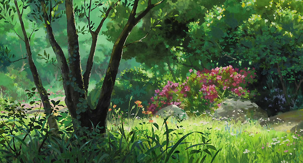 No hay nada nuevo en afirmar que la Naturaleza es un tema central en las películas de Miyazaki. arrietty-6