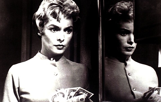 La rubia Janet Leigh en Psicosis: también sus personajes tienen dos caras y se dejan seducir por su lado oscuro