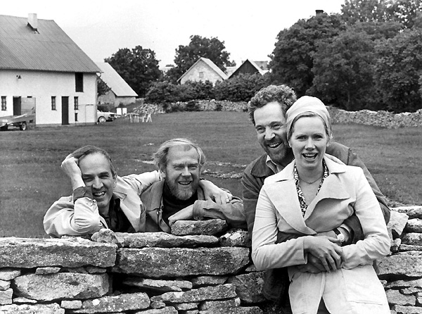 Nykvist y Bergman en el rodaje de 'Pasión? bergman-nykvist-3
