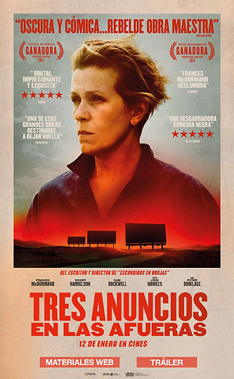 tres anuncios en las afueras-0