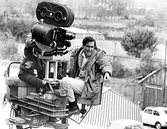 Frankenheimer dirigiendo 'El tren' frankenheimer_eltren