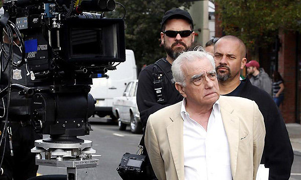 Scorsese durante el rodaje de "El irlandés" scorsese-irlandes