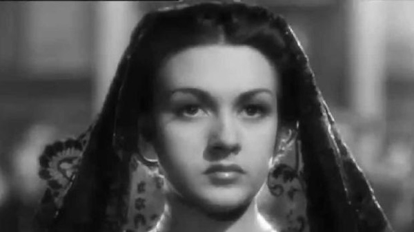 En el reparto, Amparo Rivelles está muy al gusto de la época, muy dramática y ciertamente sensiblera, pero también muy guapa. el-clavo-2