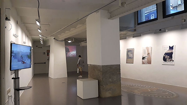 La exposición se puede disfrutar gratis del 15 de junio al 20 de julio cinema-jove-102