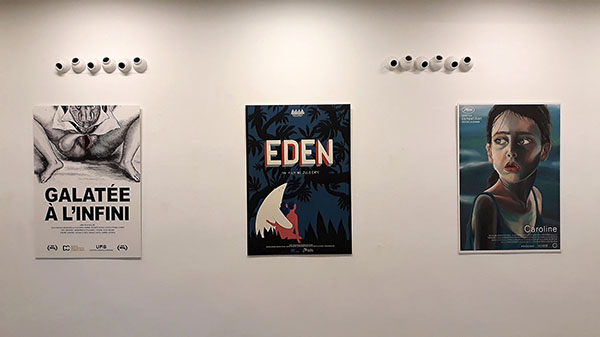 Algunos carteles son realmente llamativos... pero carecen de información sobre los autores cinema-jove-104