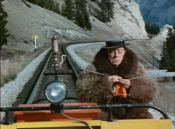 Buster Keaton Rides Again (1965) donde podemos observar la manera de trabajar de Keaton buster-4-rides again