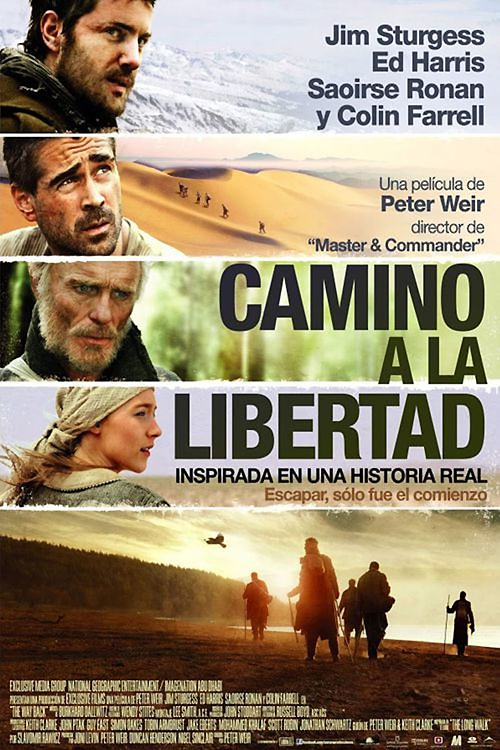 Camino a la libertad (The way back, 2010), de Peter Weir